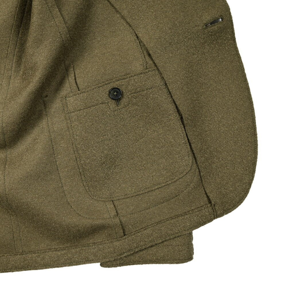 SALE|HERNO Resort 縮絨 ヴァージンウール100% 2Bシングルテーラードジャケット|393708 - A - 46|GUARDAROBA MILANO OFFICIAL STORE