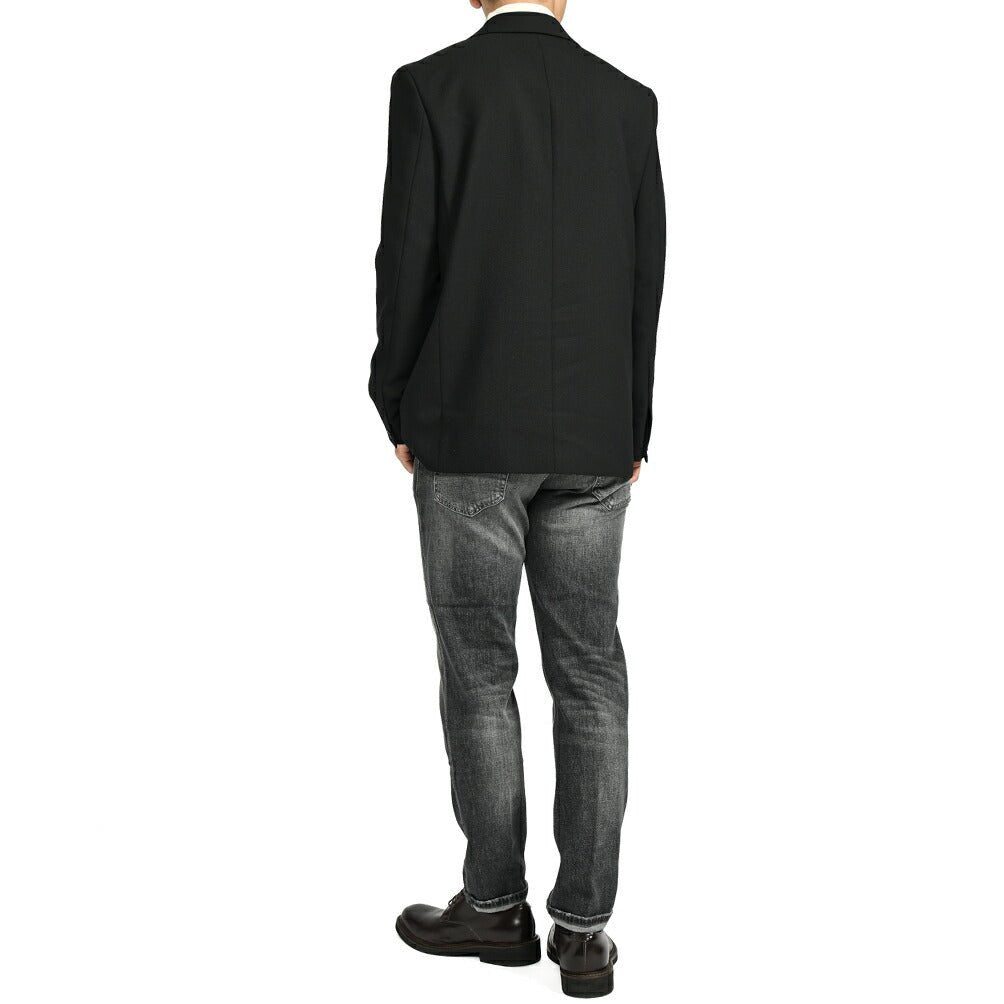 MAISON KITSUNE テクニカルウール テキスチャライズドシングルブレストジャケット|397872 - 48|GUARDAROBA MILANO OFFICIAL STORE