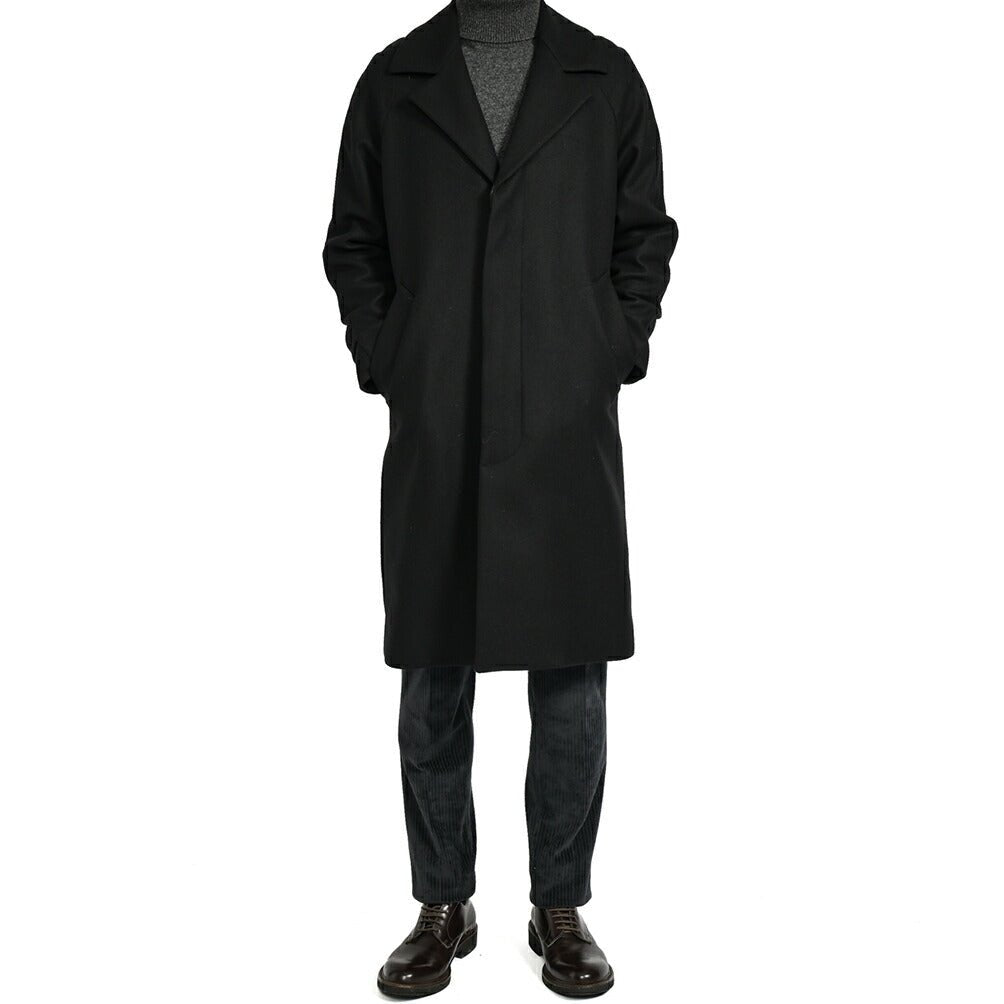 23-24AW PT TORINO ヴァージンウールナイロン 3Bシングルチェスターコート|GUARDAROBA MILANO OFFICIAL STORE