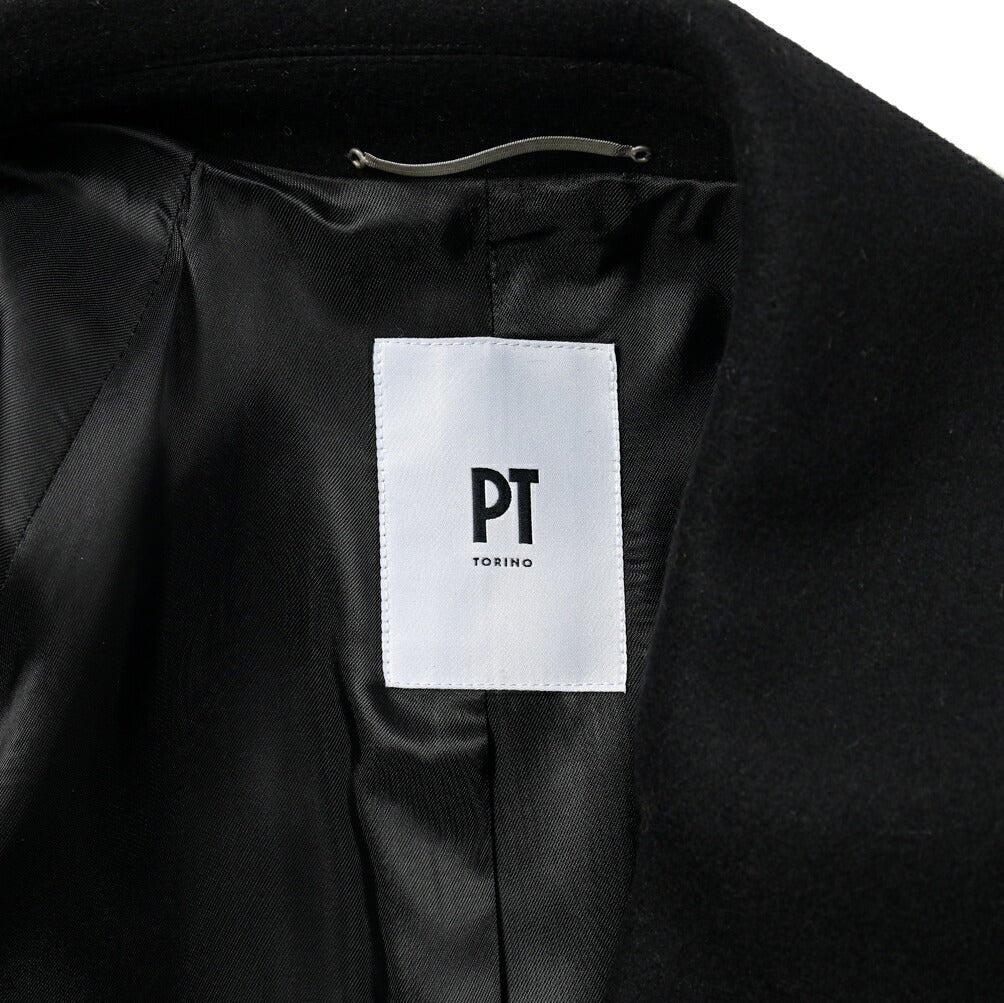 SALE|PT TORINO ヴァージンウールナイロン 3Bシングルチェスターコート / PT01|397495 - 44|GUARDAROBA MILANO OFFICIAL STORE