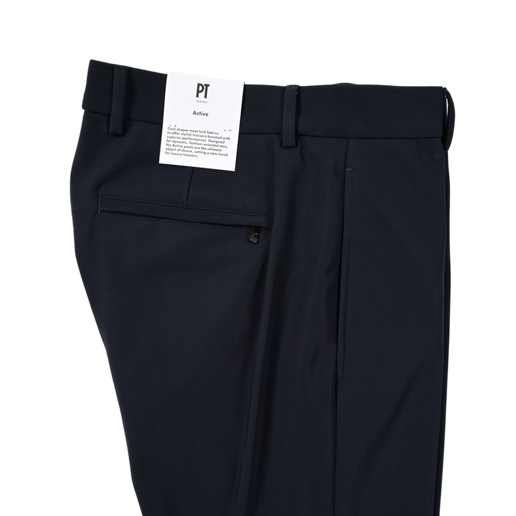 SALE|PT TORINO ACTIVE EPSILON ストレッチポンチジャージー ノータックスラックス / PT01|395055 - A - 54|GUARDAROBA MILANO OFFICIAL STORE
