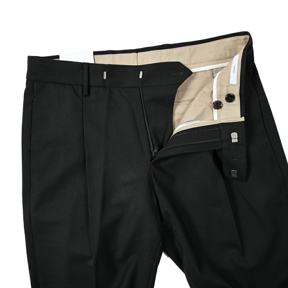 SALE|PT TORINO EDGE UNDICI ストレッチウール ワンタックスラックス / PT01|395109 - A - 48|GUARDAROBA MILANO OFFICIAL STORE