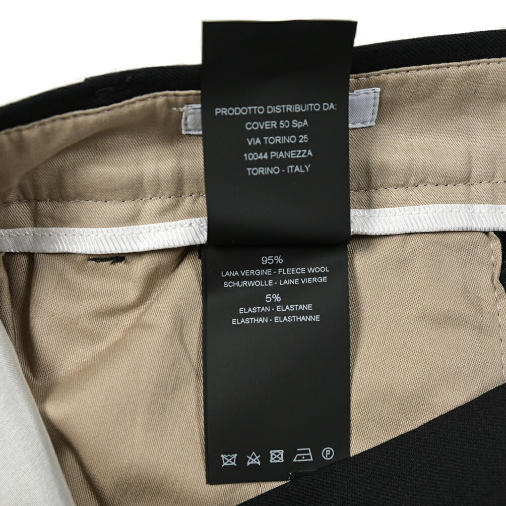 SALE|PT TORINO EDGE UNDICI ストレッチウール ワンタックスラックス / PT01|395109 - A - 48|GUARDAROBA MILANO OFFICIAL STORE