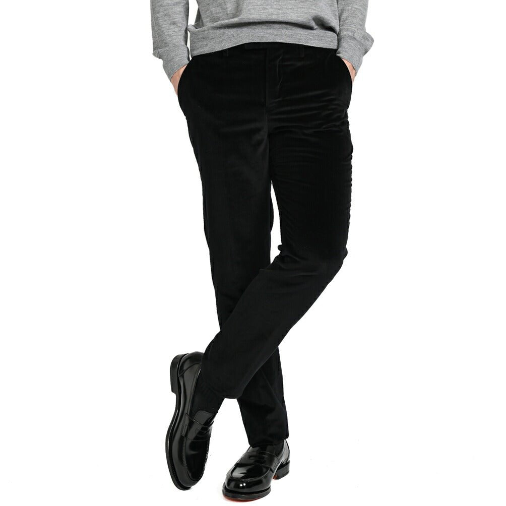 SALE|PT TORINO MASTER FIT コットン100% ベルベットクロスノータックスラックス (DELUXE COTTON) / PT01|397409 - 48|GUARDAROBA MILANO OFFICIAL STORE
