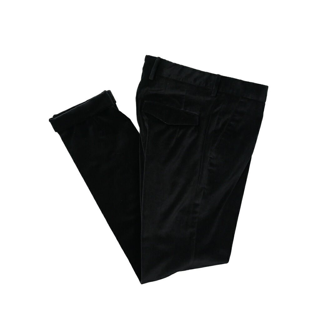 SALE|PT TORINO MASTER FIT コットン100% ベルベットクロスノータックスラックス (DELUXE COTTON) / PT01|397409 - 48|GUARDAROBA MILANO OFFICIAL STORE