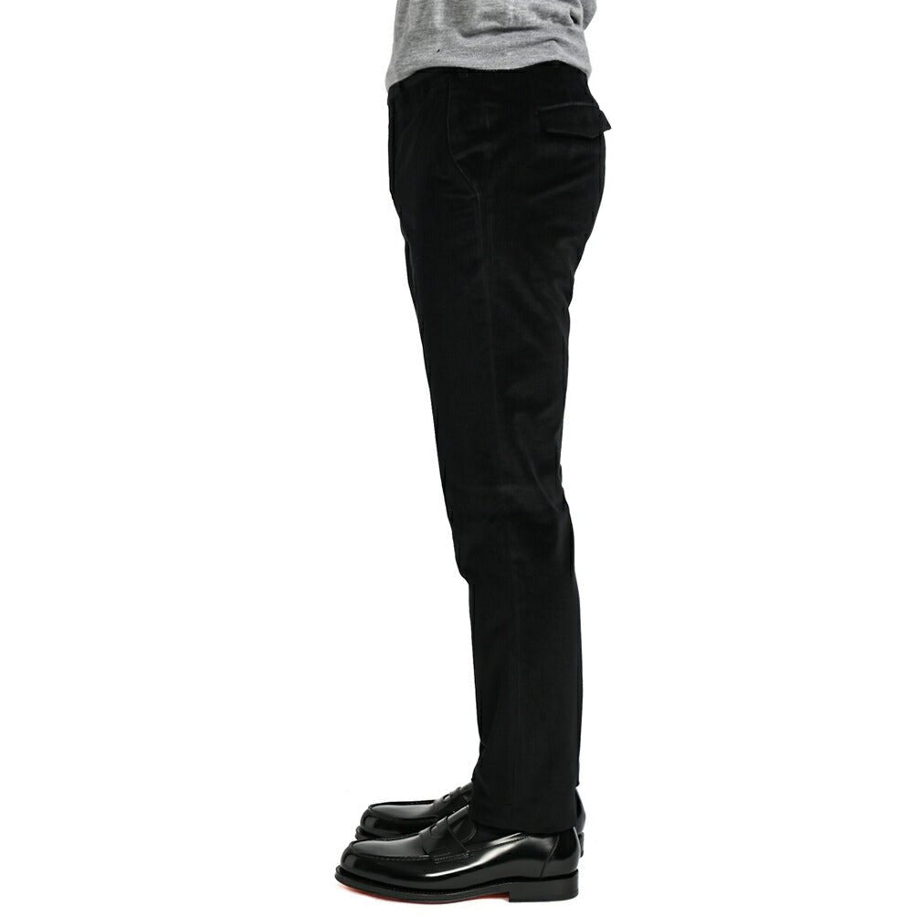 SALE|PT TORINO MASTER FIT コットン100% ベルベットクロスノータックスラックス (DELUXE COTTON) / PT01|397409 - 48|GUARDAROBA MILANO OFFICIAL STORE