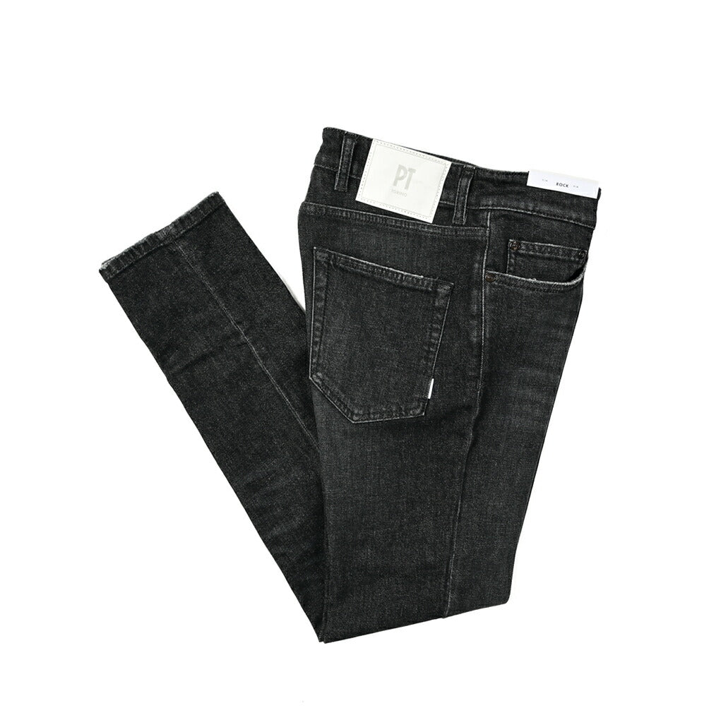 PT TORINO DENIM ストレッチ デニム ジーンズ ROCK ブラック86cm