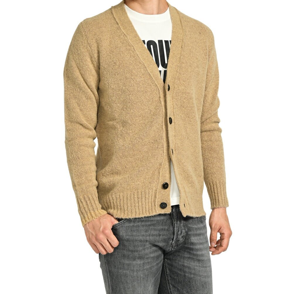 SALE|PT TORINO アルパカウール Vネックニットカーディガン / PT01|397329 - 48|GUARDAROBA MILANO OFFICIAL STORE