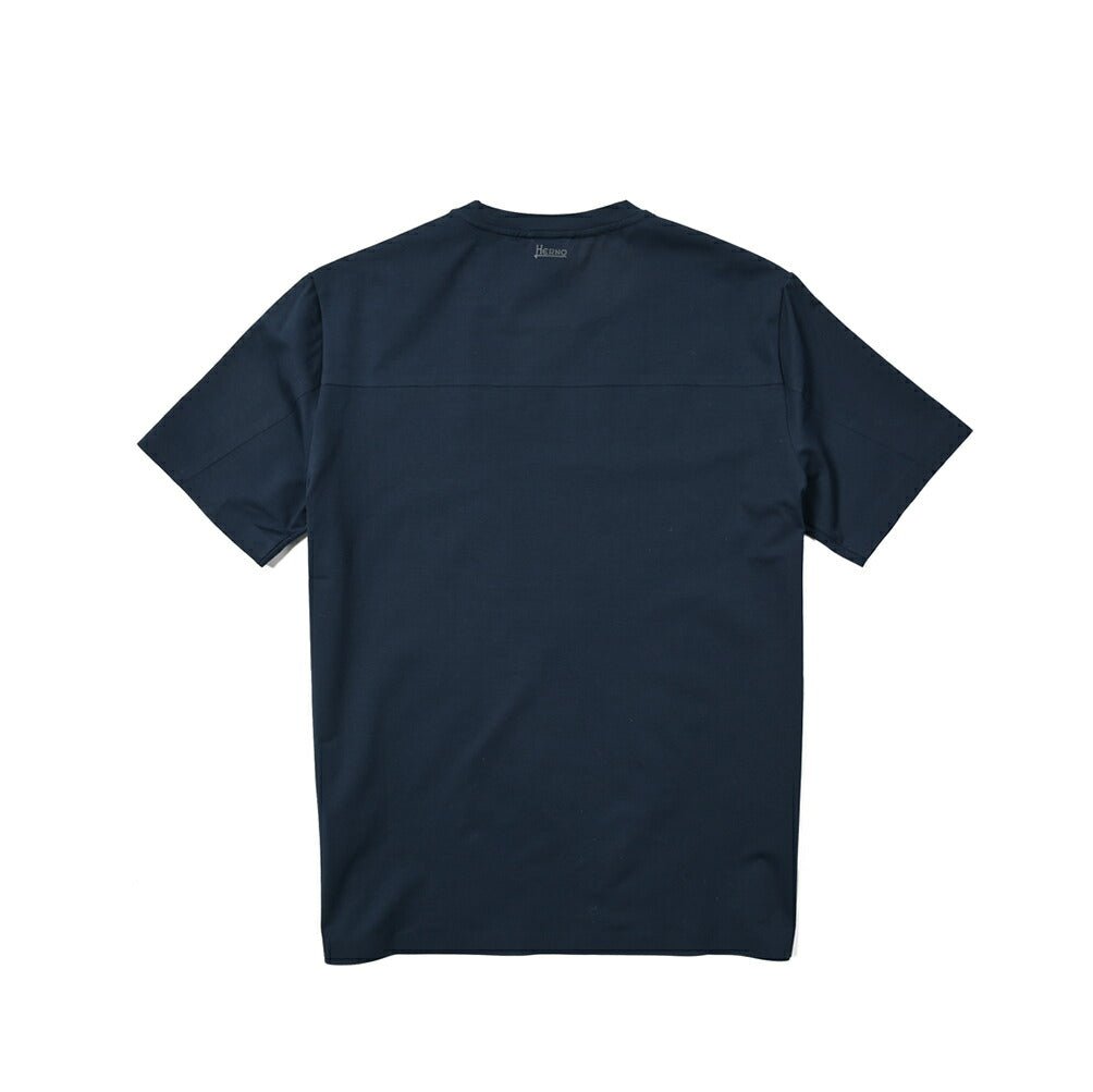 SALE|HERNO ストレッチコットンジャージー クルーネック半袖Tシャツ|399921 - A - 44|GUARDAROBA MILANO OFFICIAL STORE