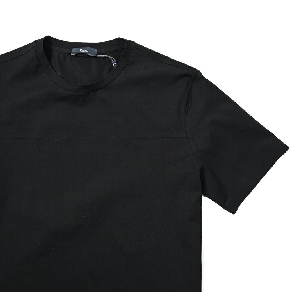 SALE|HERNO ストレッチコットンジャージー クルーネック半袖Tシャツ|399921 - A - 44|GUARDAROBA MILANO OFFICIAL STORE