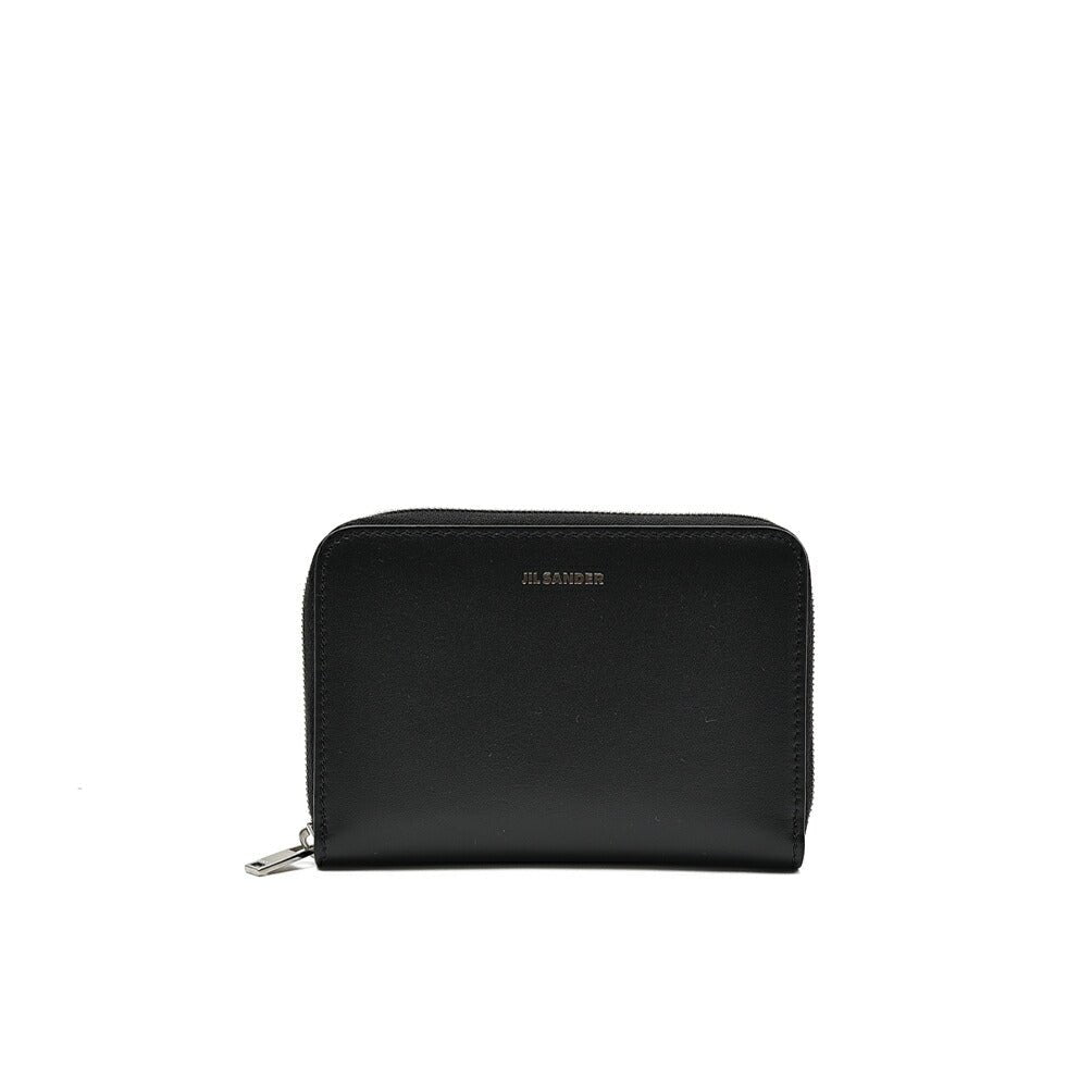 JIL SANDER カーフレザー フォールディングジップアラウンドウォレット(二つ折り財布)|399502|GUARDAROBA MILANO OFFICIAL STORE