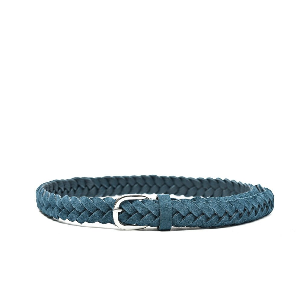 SALE|MOORER CHILEP スエードレザー編み込みベルト|399910 - 100|GUARDAROBA MILANO OFFICIAL STORE