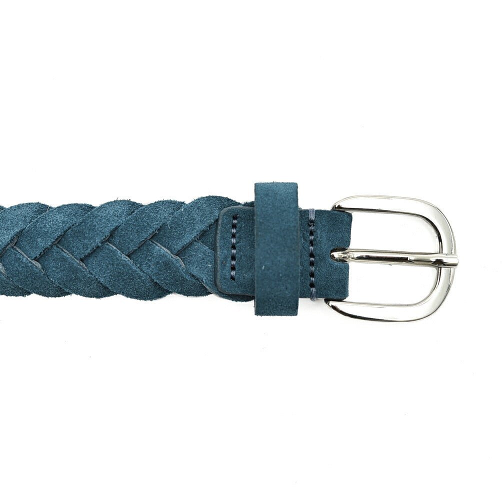 SALE|MOORER CHILEP スエードレザー編み込みベルト|399910 - 100|GUARDAROBA MILANO OFFICIAL STORE