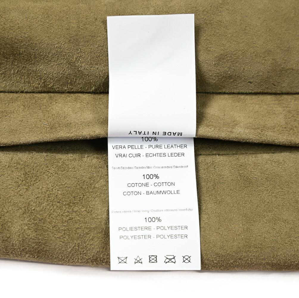 SALE|PT TORINO レザー×コットンニット ジップアップコンビブルゾン / PT01