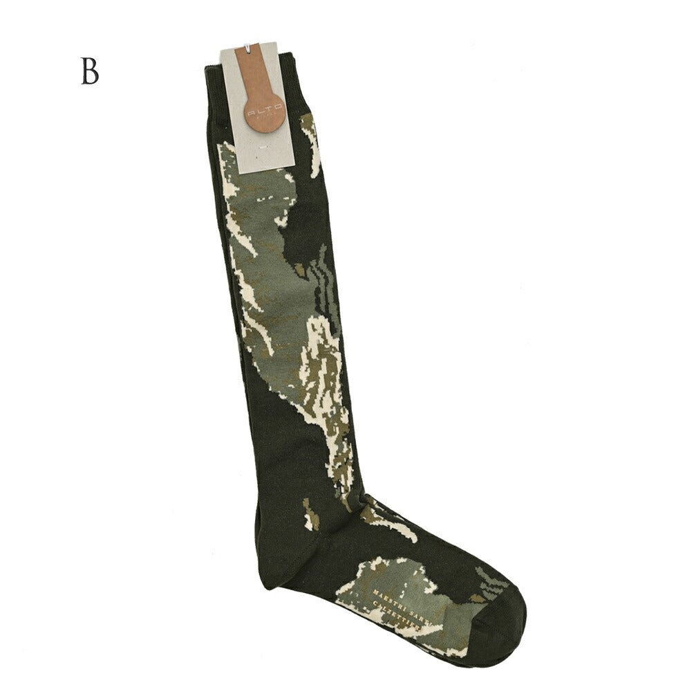 ALTO コットン ロングホーズソックス|393356 - A - 39|GUARDAROBA MILANO OFFICIAL STORE