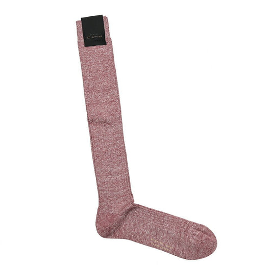 ALTO コットンリネン メランジリブソックス|393317|GUARDAROBA MILANO OFFICIAL STORE