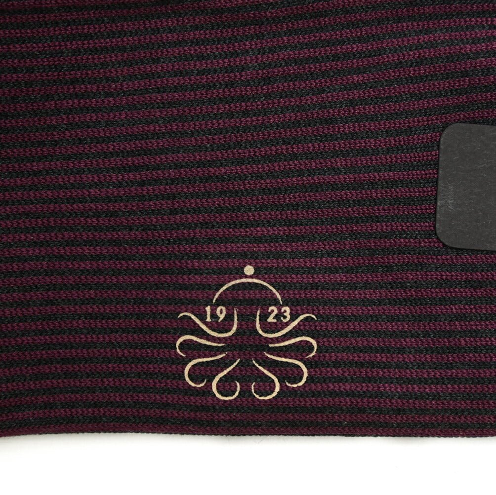 ALTO コットンシルク ロングホーズソックス / ストライプ|393324 - A - 43|GUARDAROBA MILANO OFFICIAL STORE