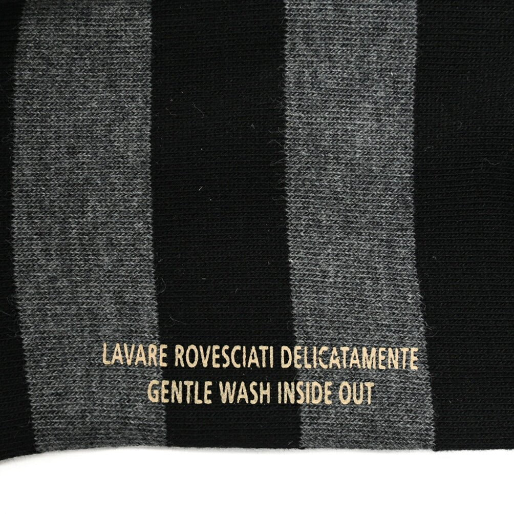 ALTO コットンナイロン ロングホーズリブソックス / ボーダー|393379 - 43|GUARDAROBA MILANO OFFICIAL STORE