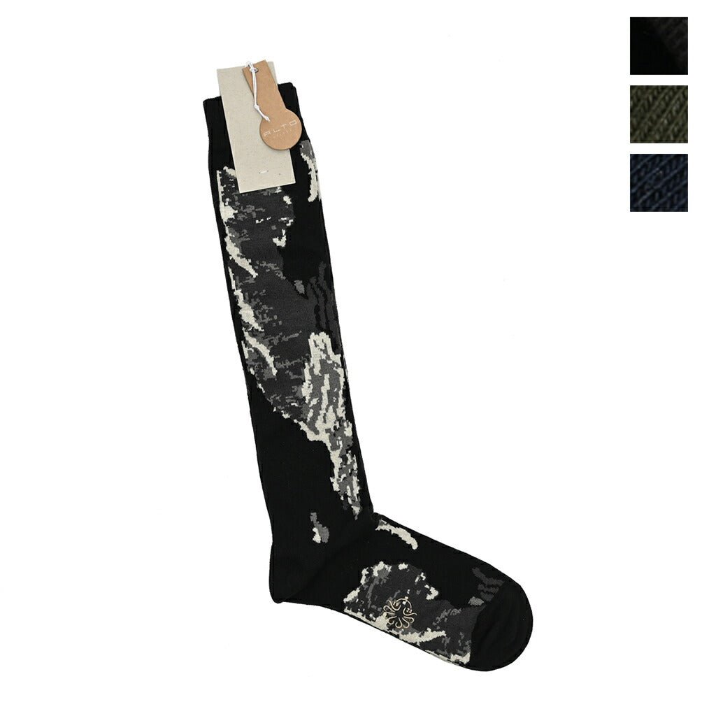 ALTO コットン ロングホーズソックス|393356 - A - 39|GUARDAROBA MILANO OFFICIAL STORE