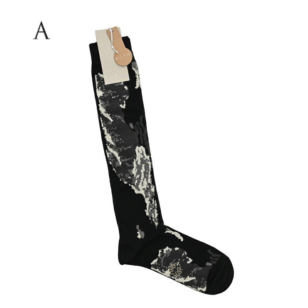 ALTO コットン ロングホーズソックス|393356 - A - 39|GUARDAROBA MILANO OFFICIAL STORE