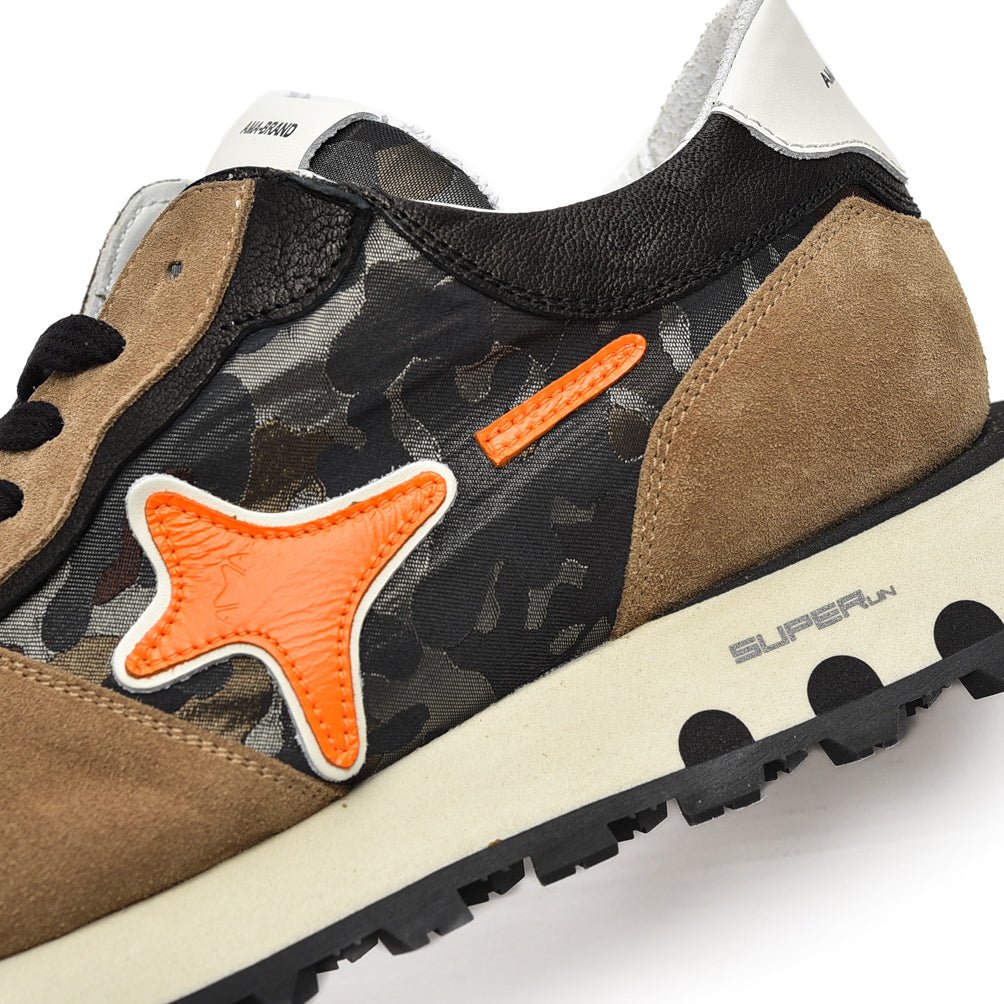 AMA BRAND SUPERun ナイロン×スエードレザー プレミアムローカットスニーカー|395024 - A - 40|GUARDAROBA MILANO OFFICIAL STORE