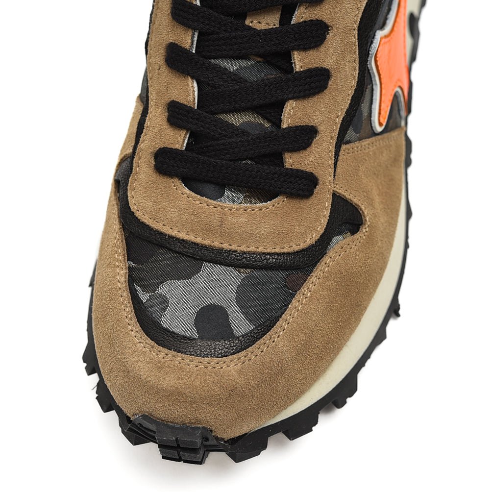 AMA BRAND SUPERun ナイロン×スエードレザー プレミアムローカットスニーカー|395024 - A - 40|GUARDAROBA MILANO OFFICIAL STORE