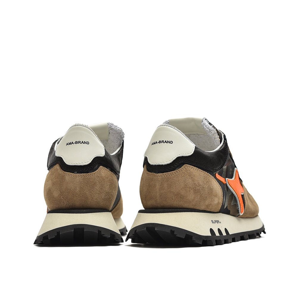 AMA BRAND SUPERun ナイロン×スエードレザー プレミアムローカットスニーカー|395024 - A - 40|GUARDAROBA MILANO OFFICIAL STORE