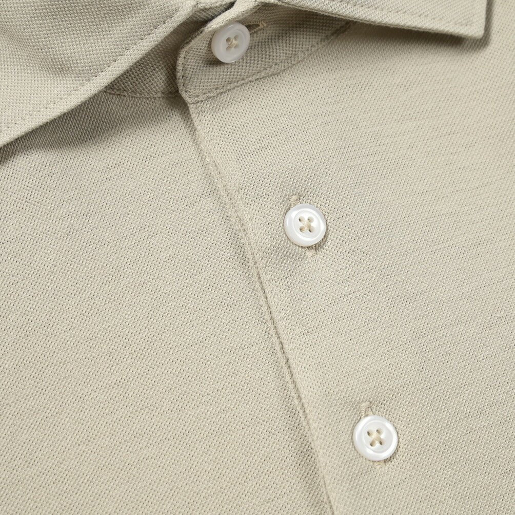GRAN SASSO コットン100% 鹿の子半袖ポロシャツ|GUARDAROBA MILANO OFFICIAL STORE