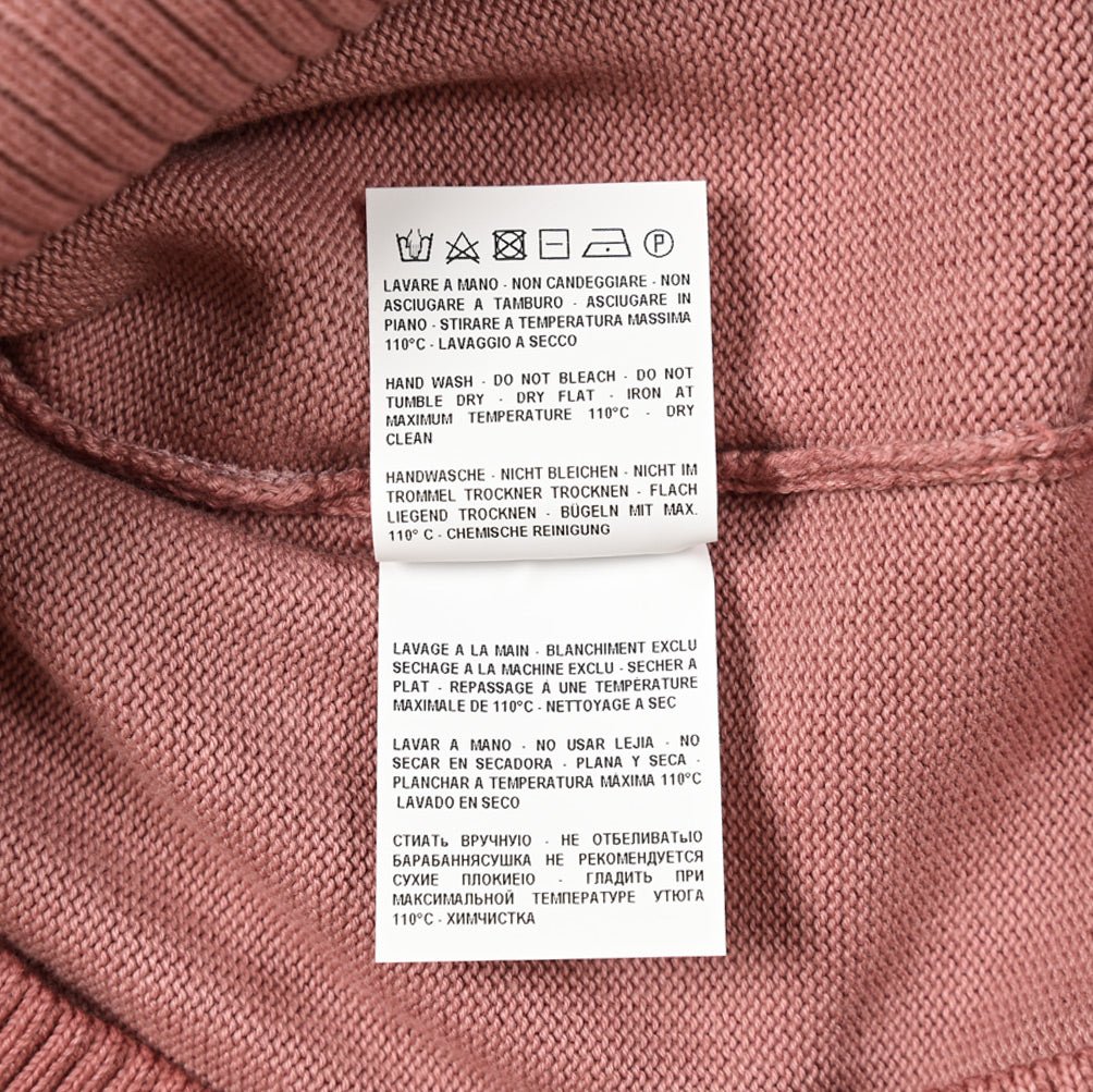 SALE|GRAN SASSO コットン100% 製品染め クルーネックニットセーター / SLOWEAR|394175 - A - 46|GUARDAROBA MILANO OFFICIAL STORE
