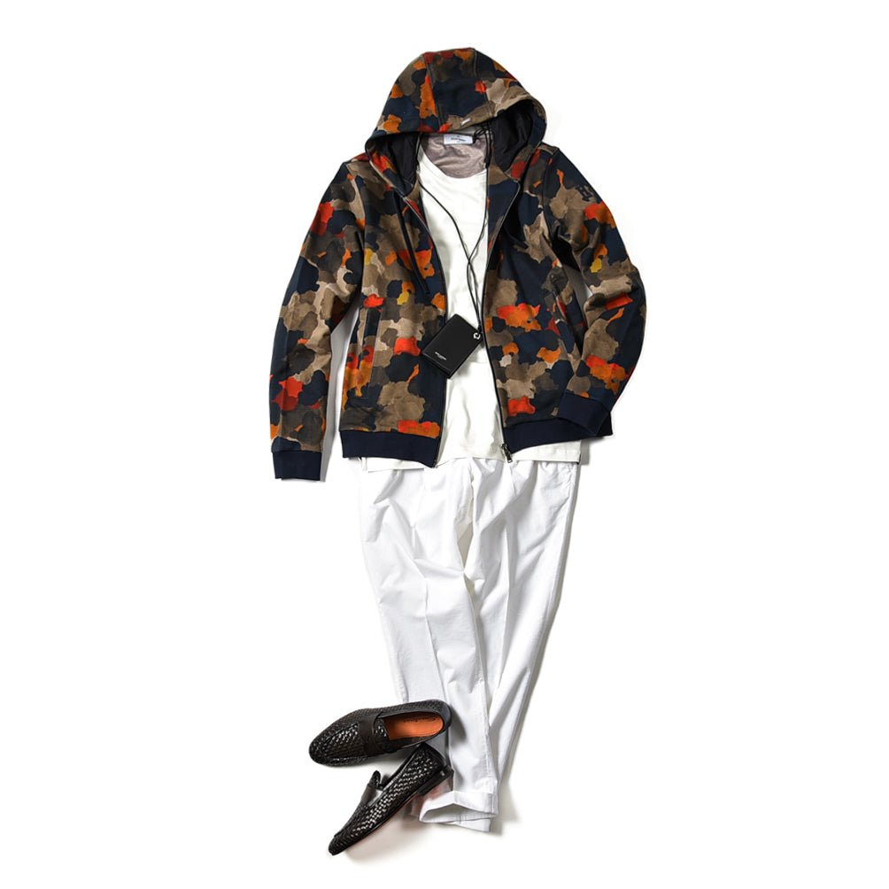 2023SS GRAN SASSO コットン100% クルーネック半袖Tシャツ|GUARDAROBA MILANO OFFICIAL STORE