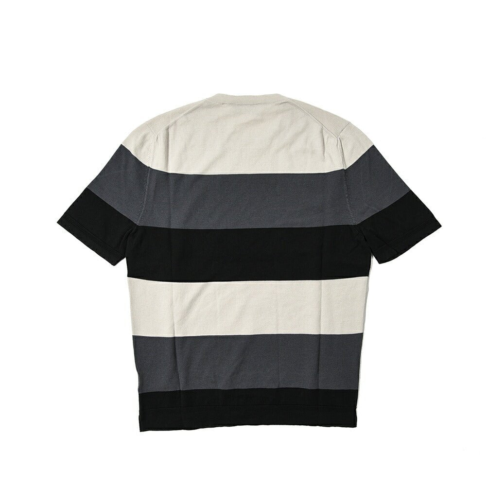 2023SS GRAN SASSO オーガニックコットン100% クルーネック半袖ニットTシャツ|GUARDAROBA MILANO OFFICIAL STORE
