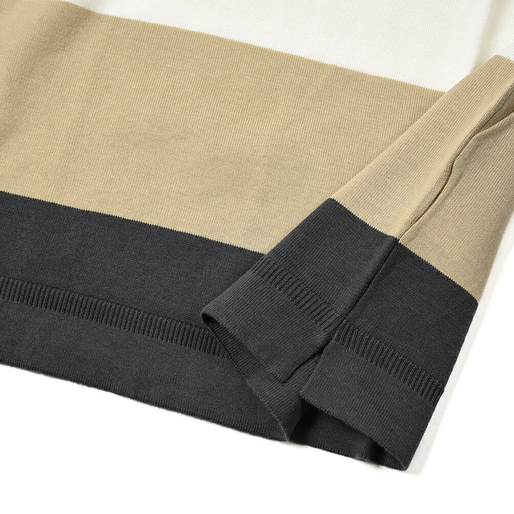 2023SS GRAN SASSO オーガニックコットン100% クルーネック半袖ニットTシャツ|GUARDAROBA MILANO OFFICIAL STORE