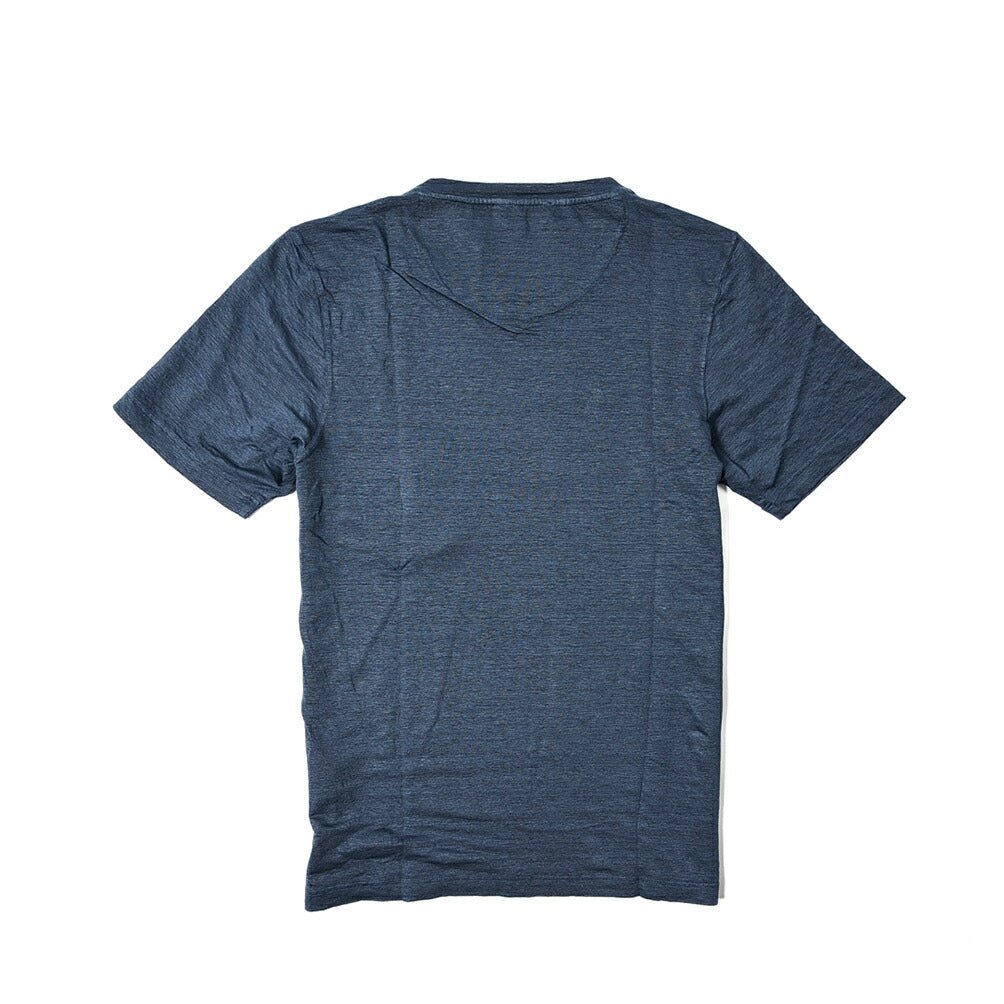 2023SS GRAN SASSO "Vintage" ストレッチリネン クルーネック半袖Tシャツ|GUARDAROBA MILANO OFFICIAL STORE