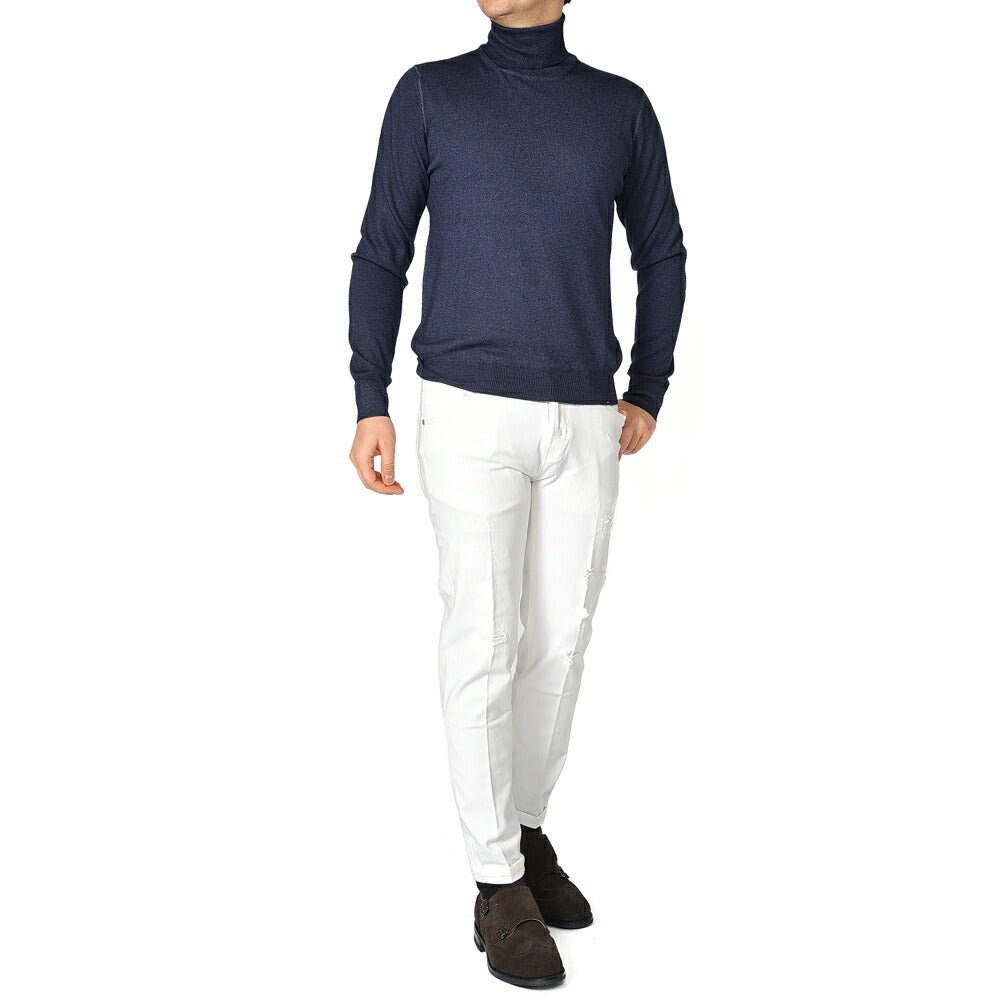 GRAN SASSO ヴァージンウールカシミヤ タートルネックニットセーター|GUARDAROBA MILANO OFFICIAL STORE