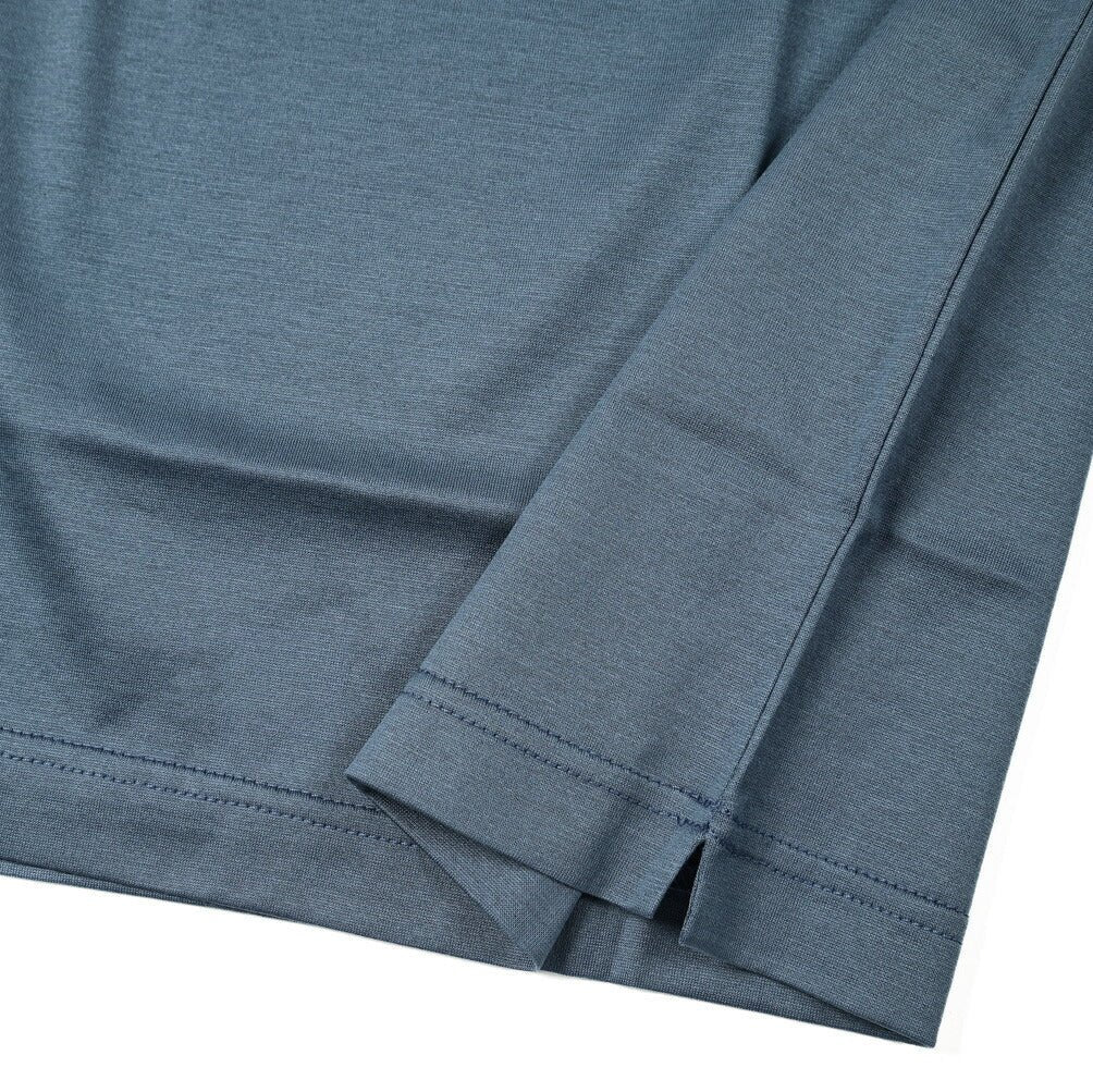 GRAN SASSO FILOSCOZIA マーセライズ スムースコットン クルーネック半袖Tシャツ|GUARDAROBA MILANO OFFICIAL STORE
