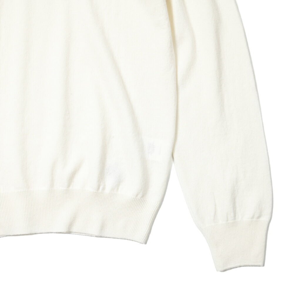 SALE|GRAN SASSO ウールカシミヤ ハーフジップニットセーター / SLOWEAR|399020 - A - 50|GUARDAROBA MILANO OFFICIAL STORE