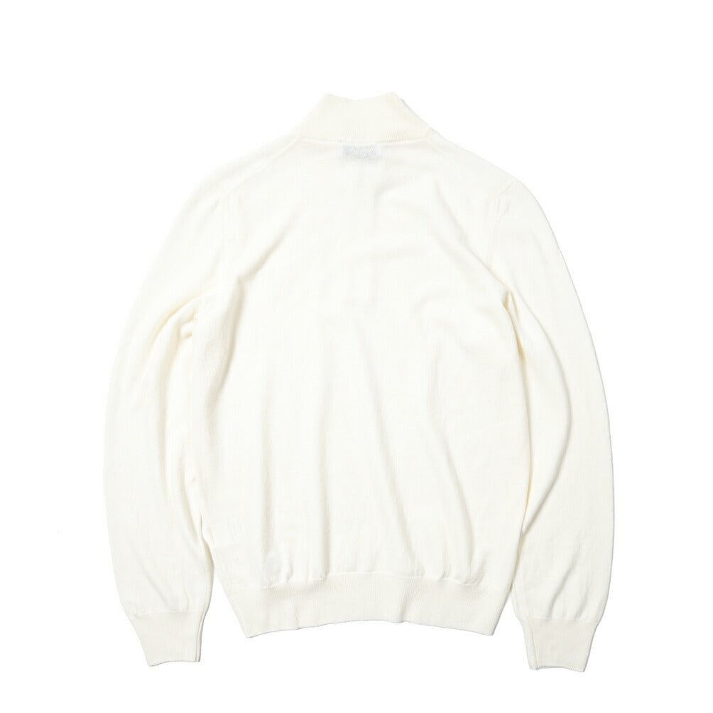 SALE|GRAN SASSO ウールカシミヤ ハーフジップニットセーター / SLOWEAR|399020 - A - 50|GUARDAROBA MILANO OFFICIAL STORE