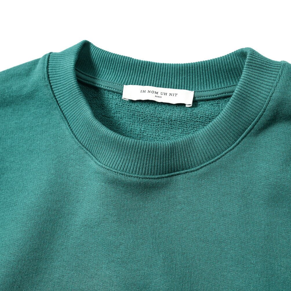 ih nom uh nit コットン100% バックプリントスウェットシャツ|398726 - A - S|GUARDAROBA MILANO OFFICIAL STORE