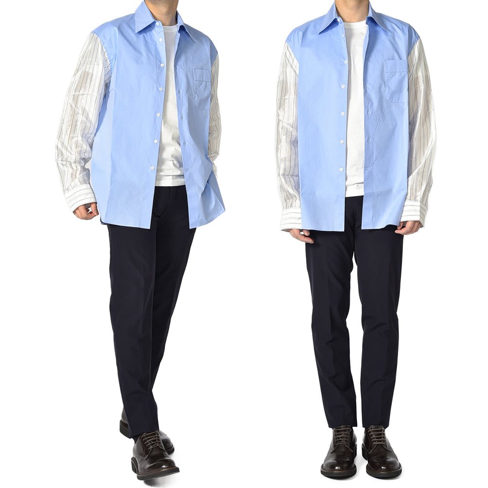 MARNI コットン100% ポプリン切り替えシャツ|386021 - 48|GUARDAROBA MILANO OFFICIAL STORE