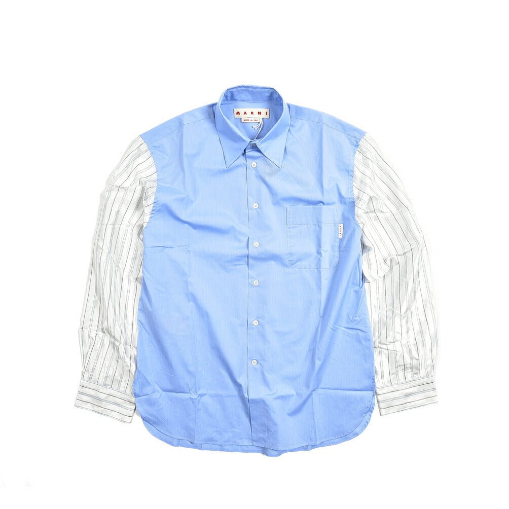 MARNI コットン100% ポプリン切り替えシャツ|386021 - 48|GUARDAROBA MILANO OFFICIAL STORE