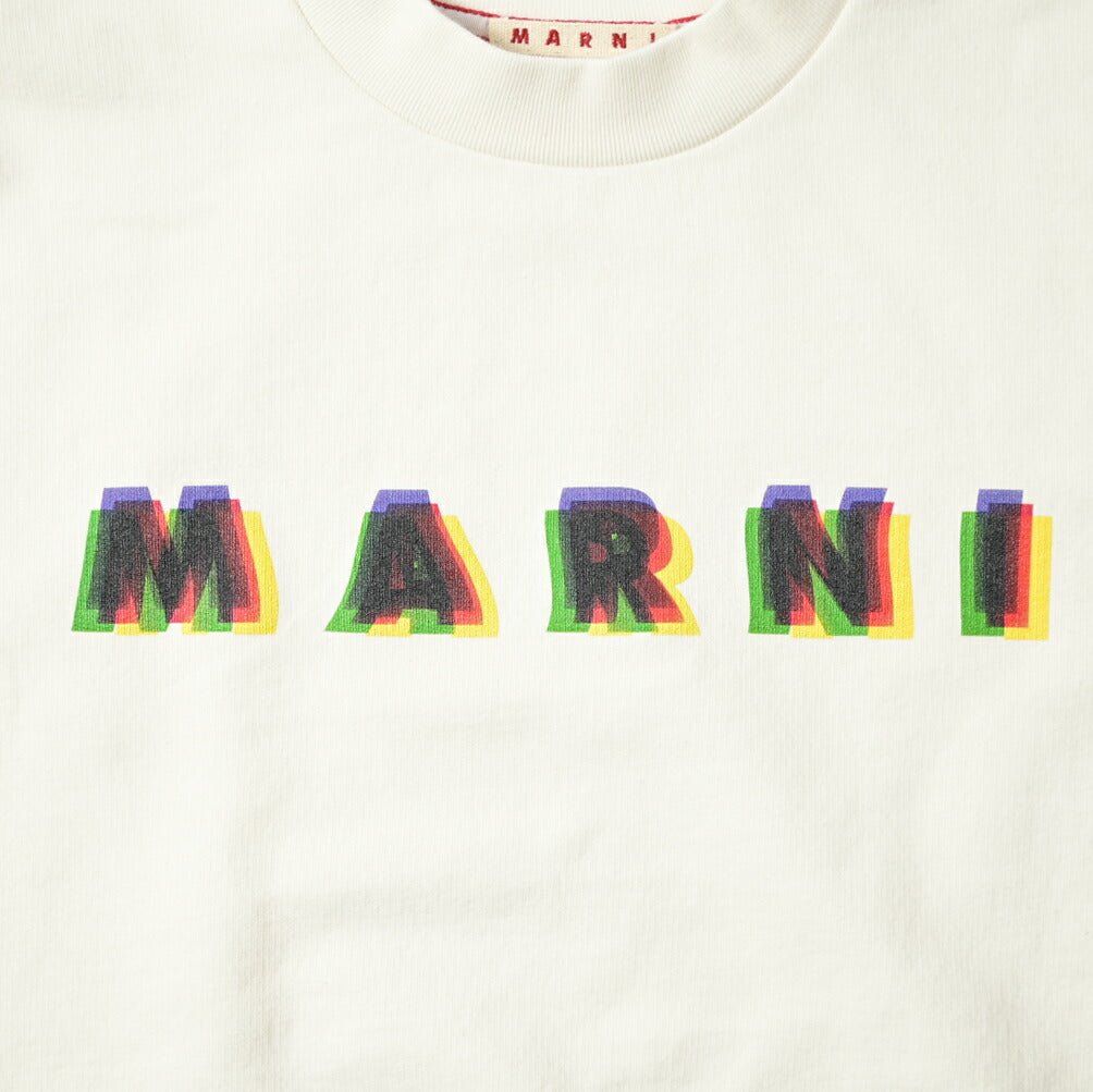 MARNI 3D MARNIプリントロゴ コットン100% スウェットシャツ|391247 - 52|GUARDAROBA MILANO OFFICIAL STORE