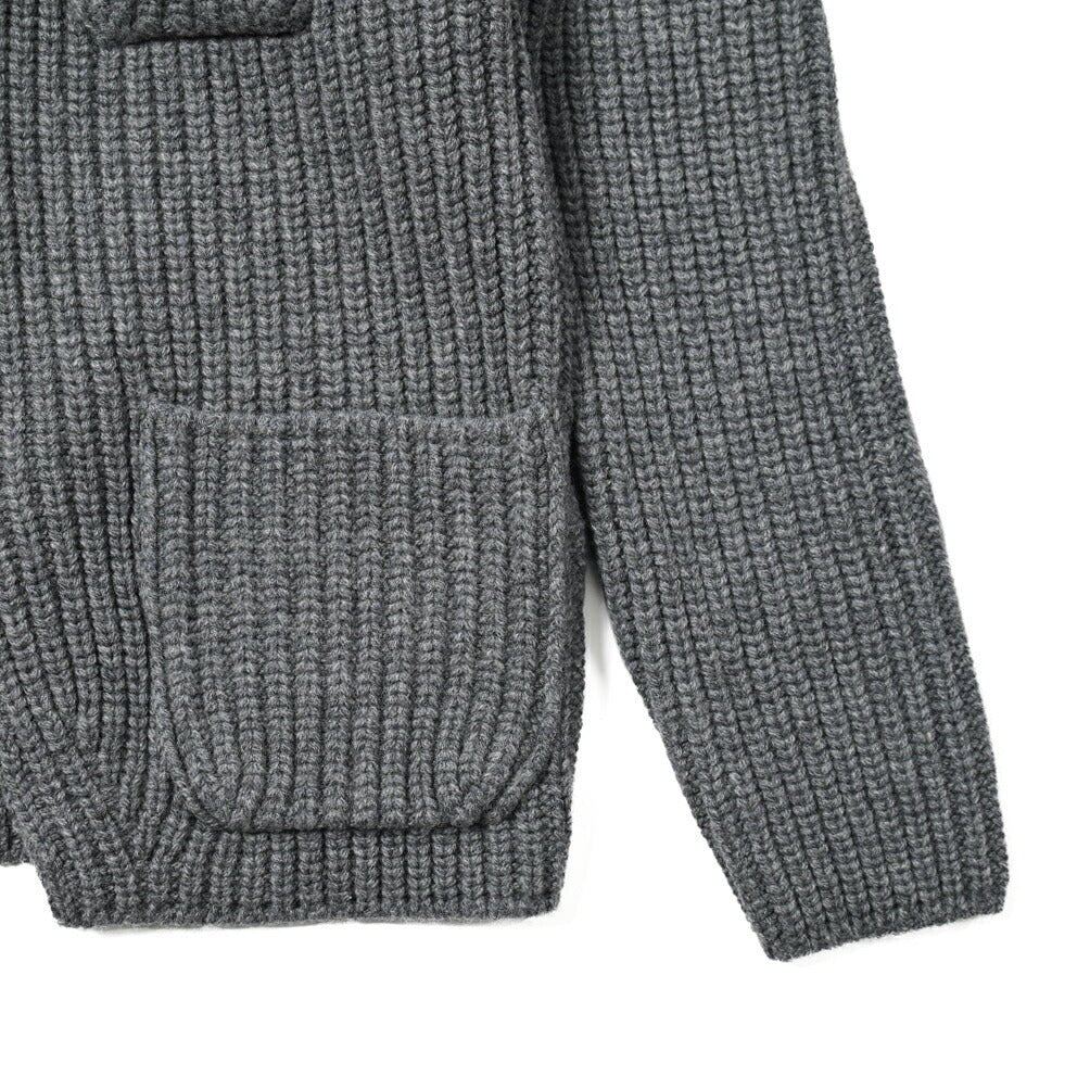 SALE|GRAN SASSO ヴァージンウール100% 3Bシングルニットジャケット / SLOWEAR|399528 - A - 48|GUARDAROBA MILANO OFFICIAL STORE