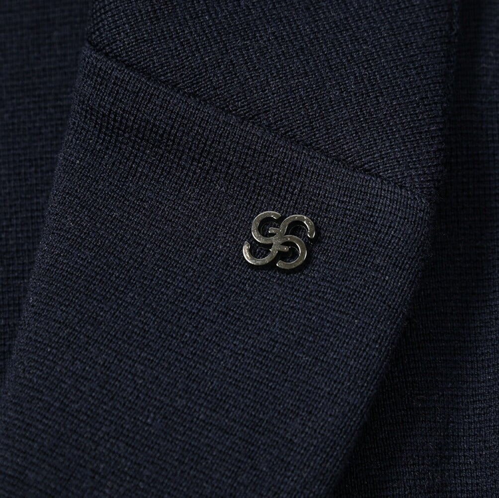 SALE|GRAN SASSO ヴァージンウール100% 6Bダブルショールカラーニットジャケット / SLOWEAR|399798|GUARDAROBA MILANO OFFICIAL STORE