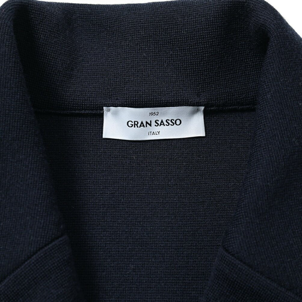 SALE|GRAN SASSO ヴァージンウール100% 6Bダブルショールカラーニットジャケット / SLOWEAR|399798|GUARDAROBA MILANO OFFICIAL STORE