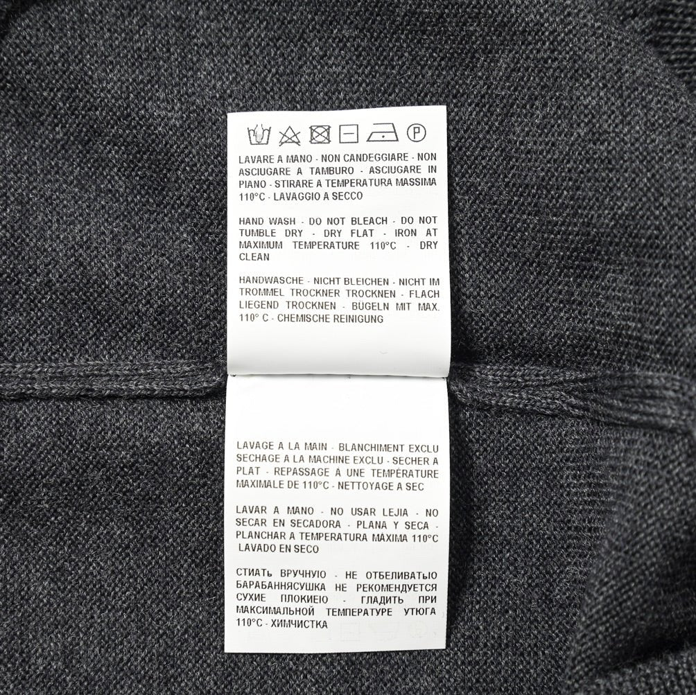 SALE|GRAN SASSO ヴァージンウール100% ハイゲージニットスタンドカラージップカーディガン / SLOWEAR|399759|GUARDAROBA MILANO OFFICIAL STORE