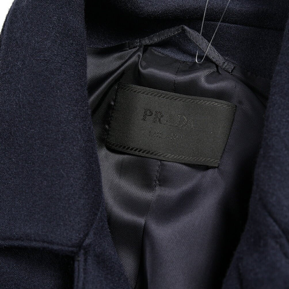 PRADA カシミヤウール トライアングルロゴジャケット|383495 - 46|GUARDAROBA MILANO OFFICIAL STORE