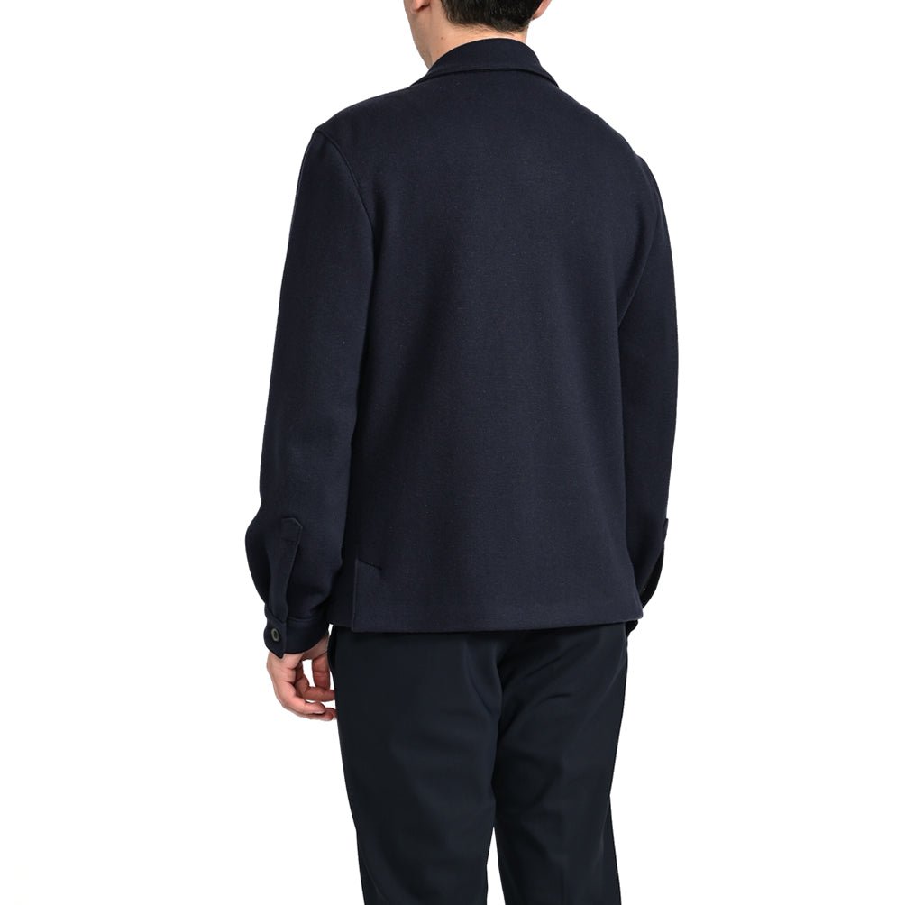 PRADA カシミヤウール トライアングルロゴジャケット|383495 - 46|GUARDAROBA MILANO OFFICIAL STORE