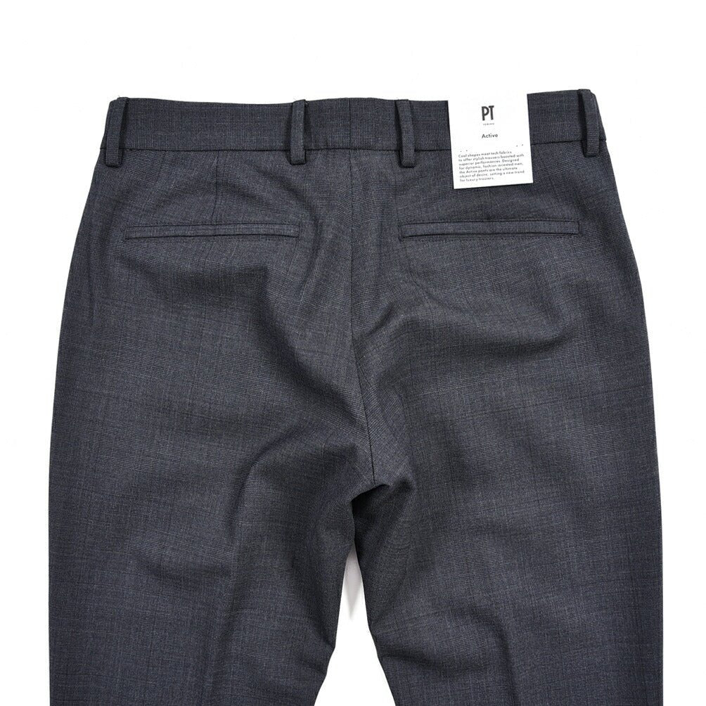 SALE|PT TORINO ACTIVE EPSILON 高機能ストレッチウール 裾ジップジョガースラックス / PT01|385460 - 54|GUARDAROBA MILANO OFFICIAL STORE
