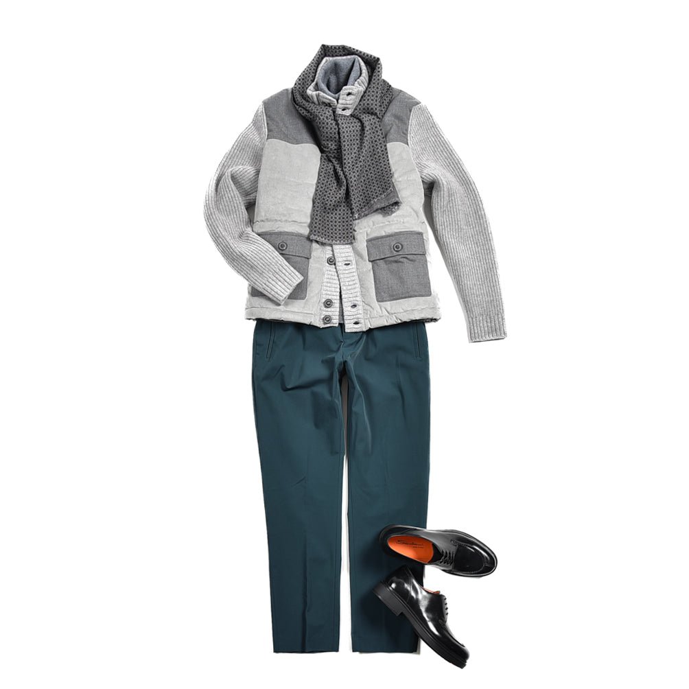 SALE|PT TORINO ACTIVE OMEGA 高機能ストレッチコットン ドローコード付きイージースラックス / PT01|385443 - 50|GUARDAROBA MILANO OFFICIAL STORE