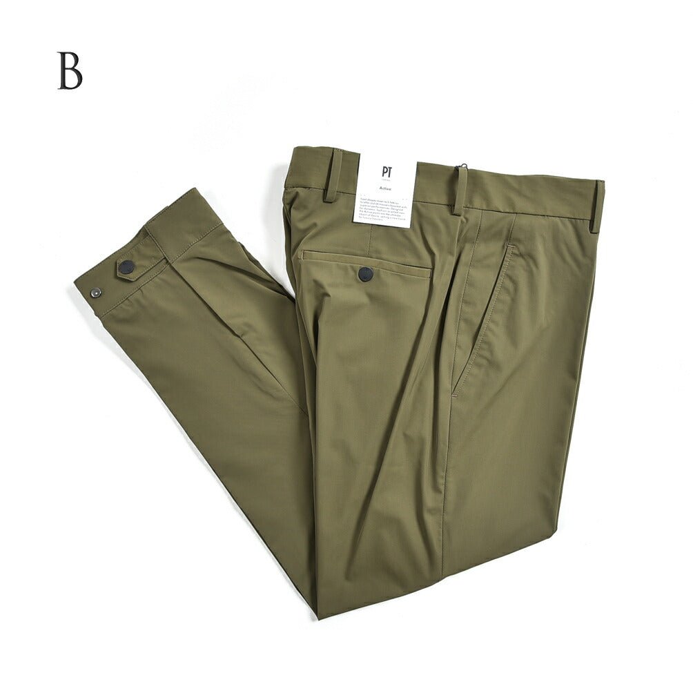 SALE|PT TORINO ACTIVE ZETA スーパーストレッチナイロン ノータックスラックス / PT01|375101 - A - 44|GUARDAROBA MILANO OFFICIAL STORE